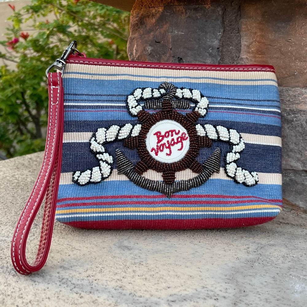 Isabella Fiore Bon Voyage Wristlet with Detachable Strap